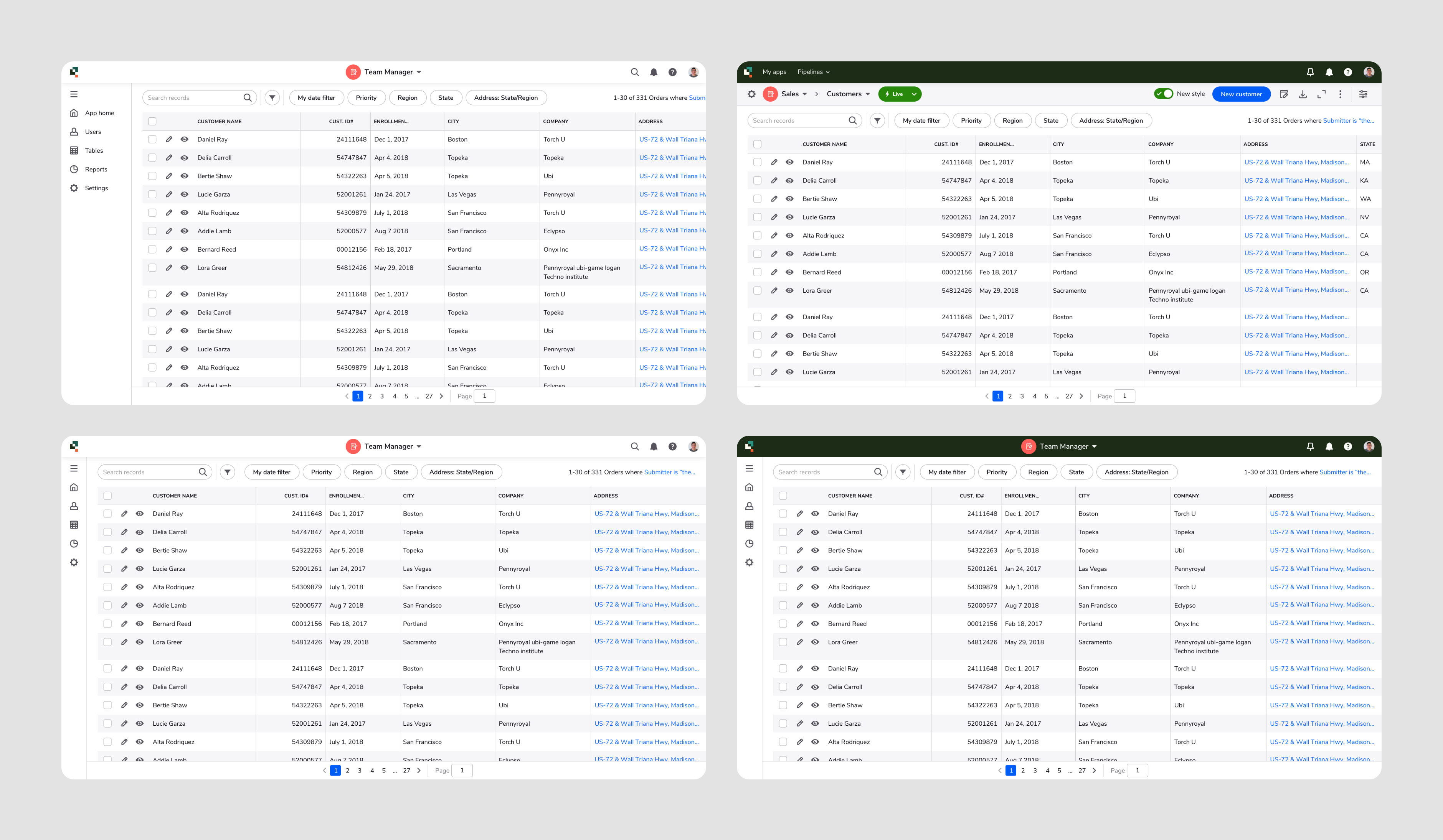 Quickbase Futurebase explorations