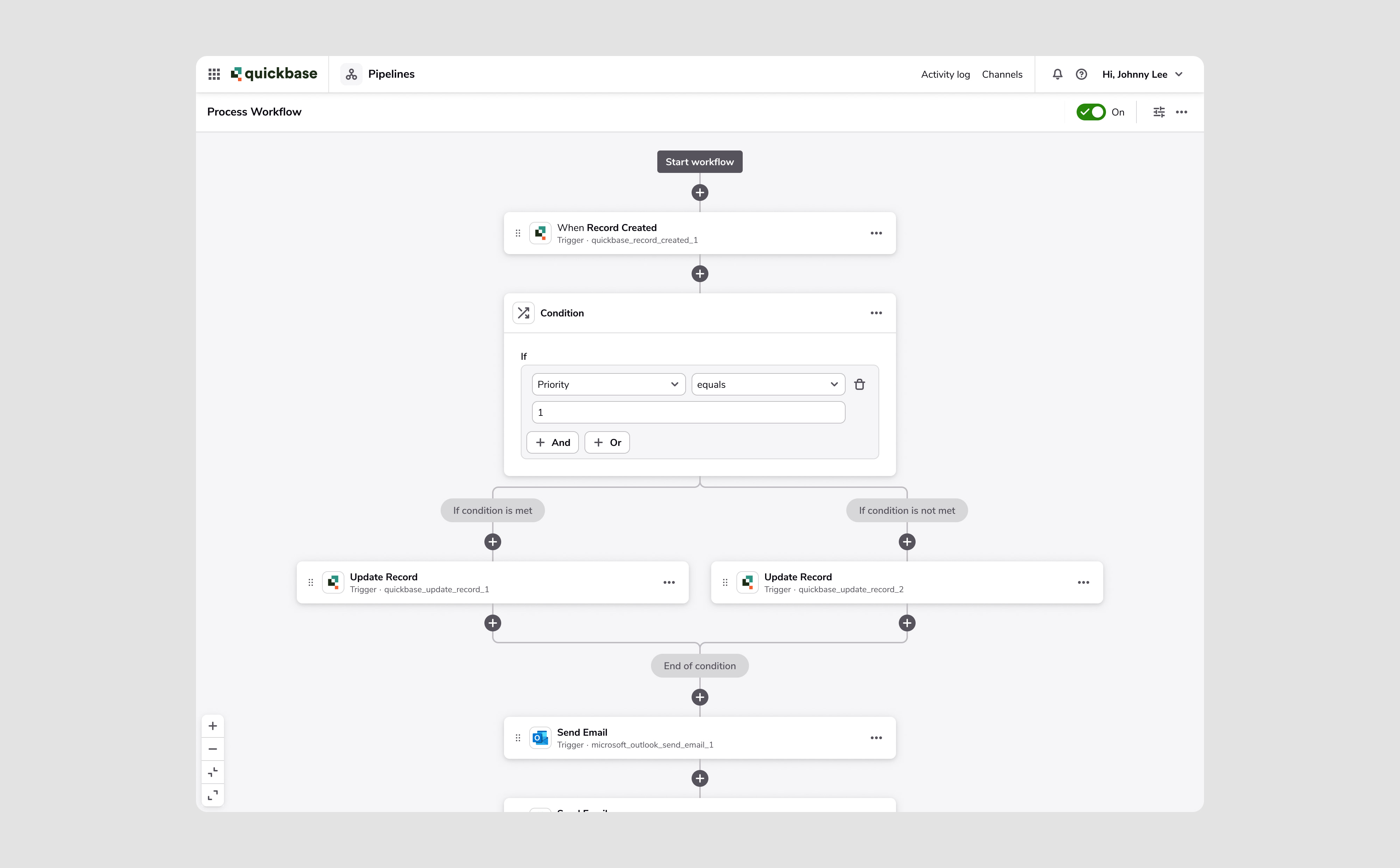 Quickbase Pipelines hero image