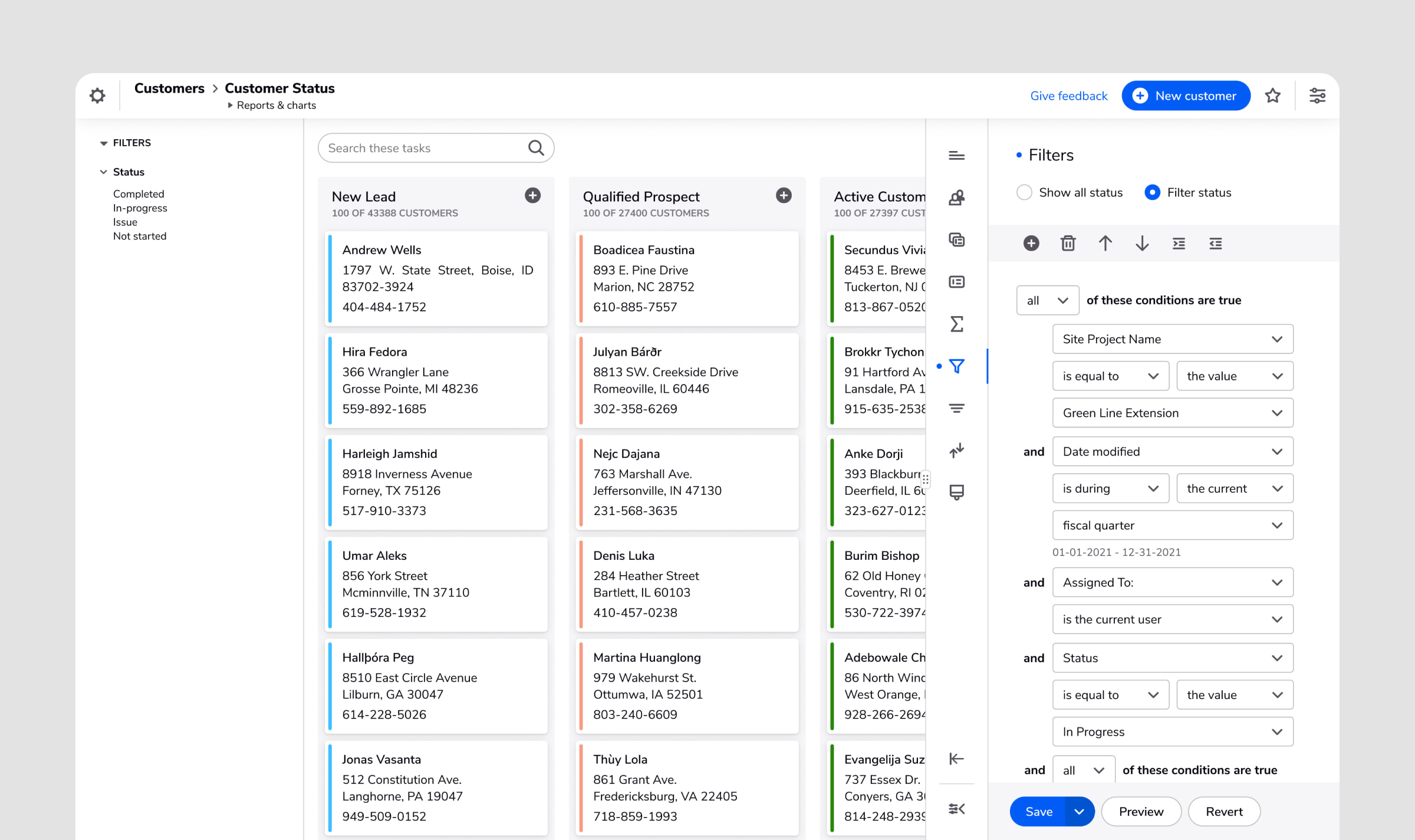 Quickbase Report Settings final